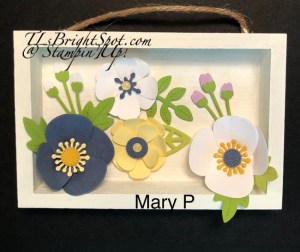 Stampin' Up! Paper Florist Dies.3