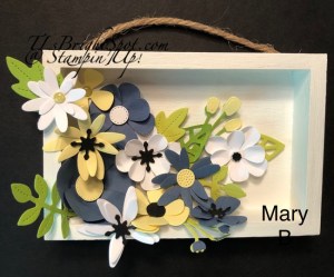 Stampin' Up! Paper Florist Dies.2