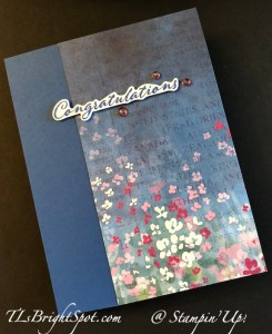 Stampin' Up! Split M-Fold w/ Masterfully Made DSP