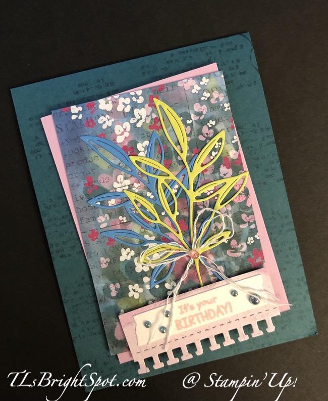 Stampin' Up! Gorgeously Made birthday