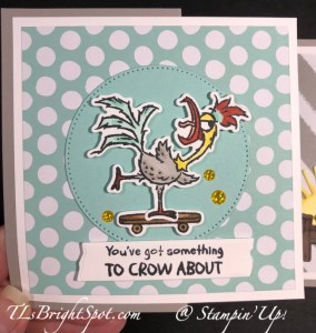 Stampin' Up! Hey Chuck Fun Fold.1
