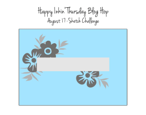 Stampin' Up! Blog hop Sketch challenge