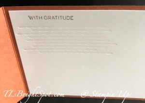 Stampin' Up!
 Earthen Elegance card inside.2