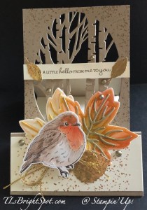 Stampin' Up! Autumn Leaves Double Easel Card