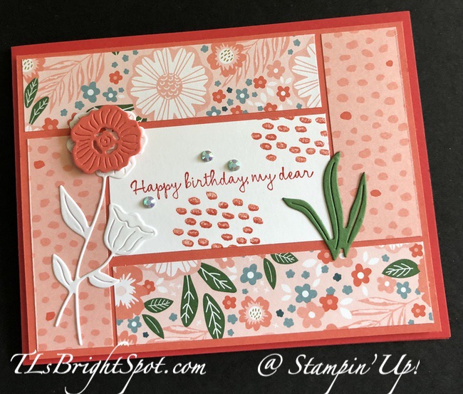 Stampin' Up!Garden Walk 6x6 birthday