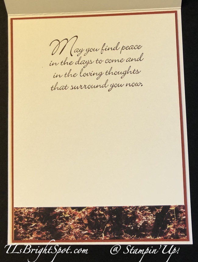 Stampin' Up! Hope You Know sentiment