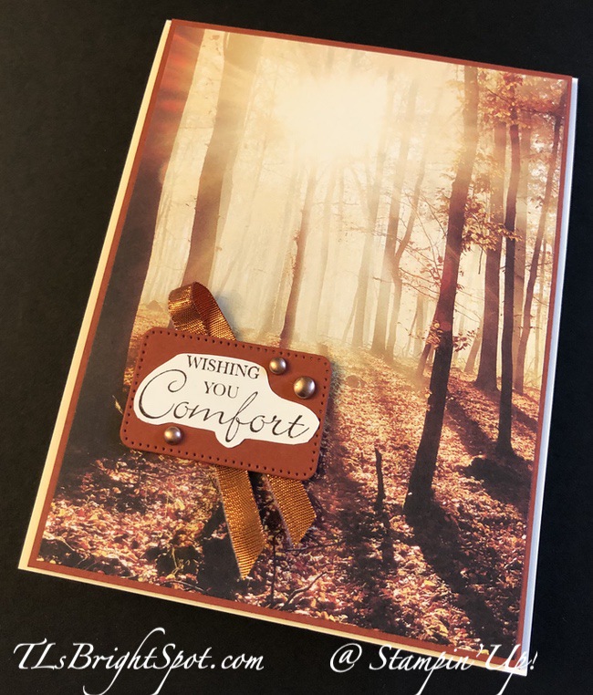 Stampin' Up! All about Autumn & Hope you Know Sympathy
