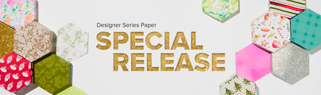 Stampin' Up! Special Release DSP, ONLINE EXCLUSIVES