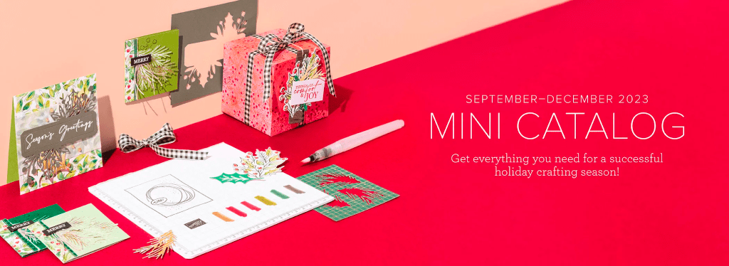 Stampin' Up! Sep-Dec 2023 Mini Catalog