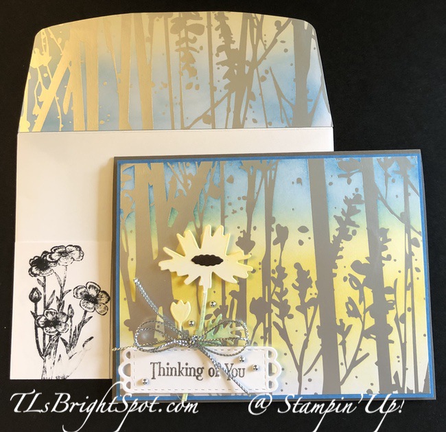 Stampin' Up! Quiet Meadow card & envelope