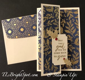 Stampin' Up! Simple Fun Fold Note Card & envelope