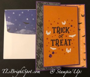 Stampin' Up! Them Bones Halloween Fun Fold