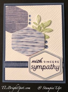 Stampin' Up! Heartfelt Hexagons bundle & let's Go Fishing DSP