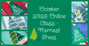 Stampin' Up! October 2023 ONLINE Class Tutorial