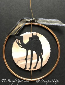 Stampin' Up! Night Divine Dies Ornament 4