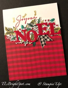 Stampin' Up! Joy of Noel, card front