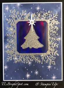 Stampin' Up! 1st card Merriest Trees