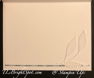 Stampin' Up! Artistic Bundle with Garden Walk 6x6 DSP, inside