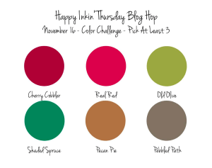 Stampin' Up! Color Challenge