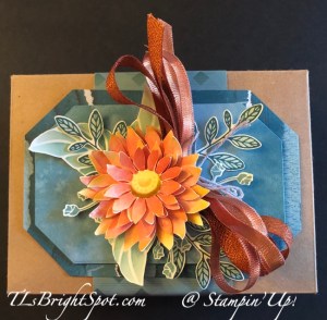 Stampin' Up! Kraft Note Card Box w/ Abundant Beauty Masks.1