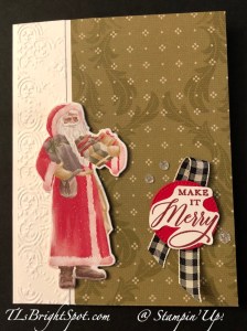 Stampin' Up! Saint Nicholas Dies, card 2