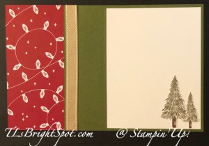 Stampin' Up! Saint Nickolas cards, inside card 1