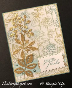 Stampin' Up! Stippled Roses for the Happy Inkin' Thursday Blog Hop, front