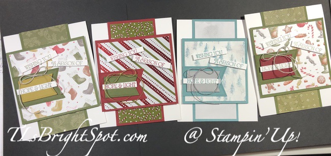 Stampin' Up! Brightest Glow & Labels Aglow Dies.3