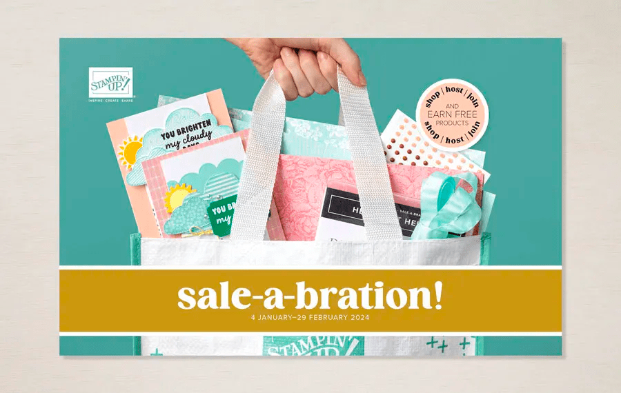 Stampin' Up! Jan-Feb Sale-a-bration catalog