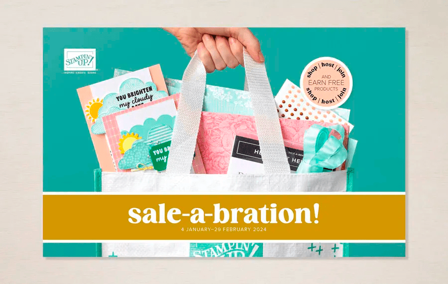 Stampin' Up! Jan-Feb 2024 Sale-a-bration