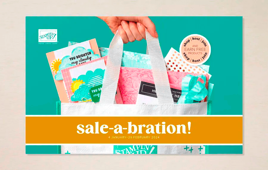 Stampin' Up! Jan-Feb 2024 Sale-a-bration Catalog