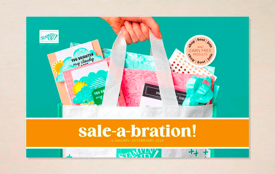Stampin' Up! Jan-Feb 2024 Sale-a-bration Catalog