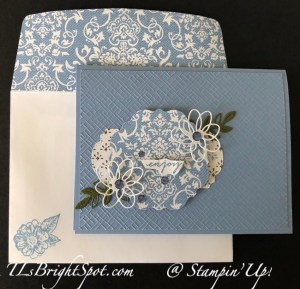 Stampin' Up! Thoughtful Expressions card & envelope