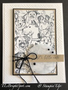 Stampin' Up! Doggone Friends card front