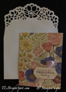 Stampin' Up! Gold Foiled Flowers & Envelopes 