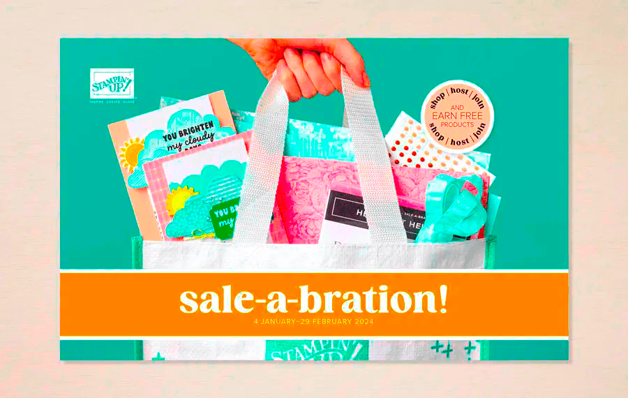 Stampin' Up! Jan-Feb 2024 Sale-a-Bration Catalog