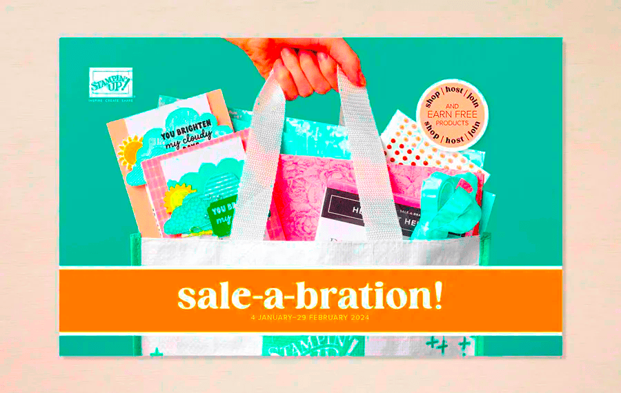 Stampin' Up! Jan-Feb 2024 Sale-a-Bration