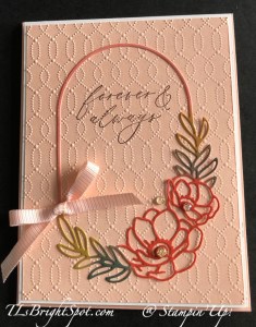 Stampin' Up! Lifetime of Love Bundle, card front