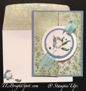 Stampin' Up! 2, 4, 6, 8 card & envelope