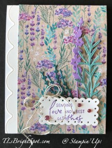 Stampin' Up! Perennial Lavender Suite, card front