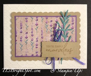 Stampin' Up! Perennial Lavender DSP