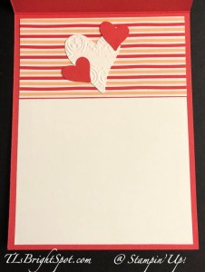 Stampin' Up! Big Hugs w/ Perennial Postage, inside