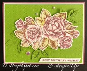 Stippled Roses & Blender Pen