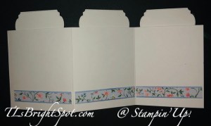 Stampin' Up! Flight & Airy Triple Panel card back