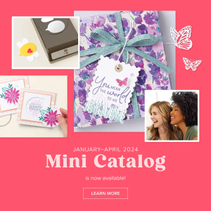 Stampin' Up! Jan-Apr 2024Mini Catalog
