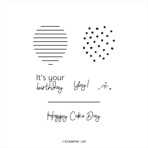 Stampin' Up! Birthday Sparkle Kit stamps