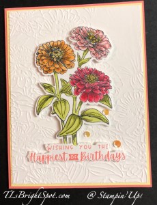 Stampin' Up! Simply Zinnias Birthday