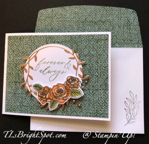 Stampin' Up! Lifetime of Love card & envelope