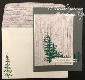 Stampin' Up! Encircled in Nature card & envelope