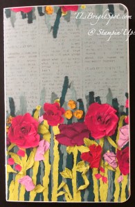 Stampin' Up! Masterfully Made DSP, notepad cover w/o belly band